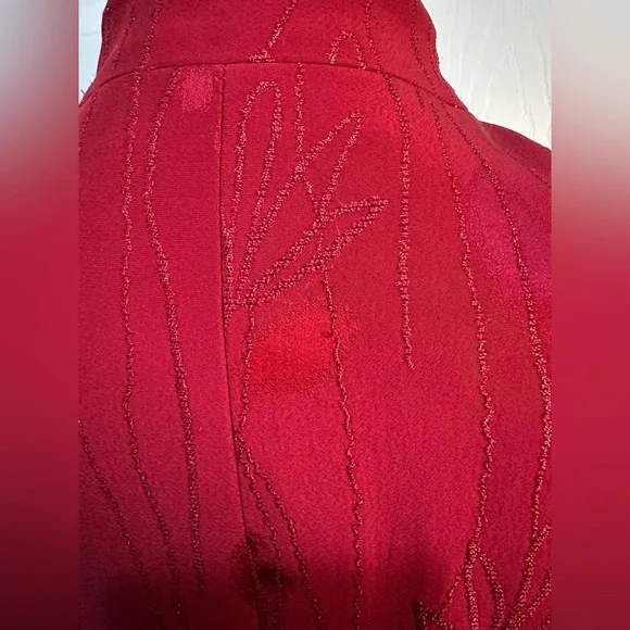 Albert Nipon Vintage Jacquard Embroidered Blazer - Picture 6 of 10